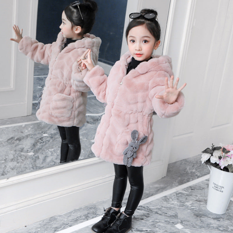 Children's Fashionable Thickened Warm Coat