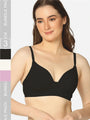 Pack Of 3 Soft Padded Everyday Comfort T-Shirt Bra - Da Intimo